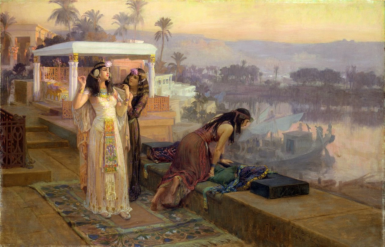 Cleopatra sulle terrazze di Philae